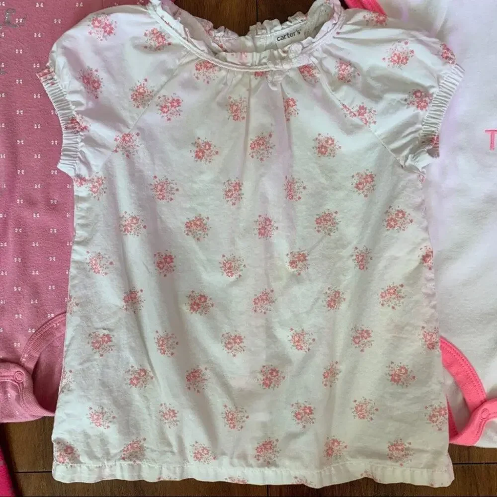 Carter’s 18 month 6-piece Bundle outfit set leggings shorts bodysuit